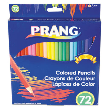 Prang® Colored Pencil Sets, 3 Mm, 2b (#1), Assorted Lead-barrel Colors, 72-pack freeshipping - TVN Wholesale